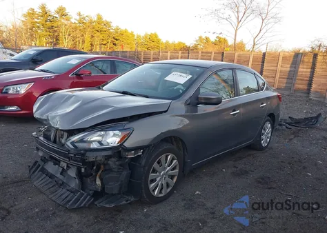 2017 Nissan Sentra Sv из США, поврежденный, VIN 3N1AB7AP4HL640412
